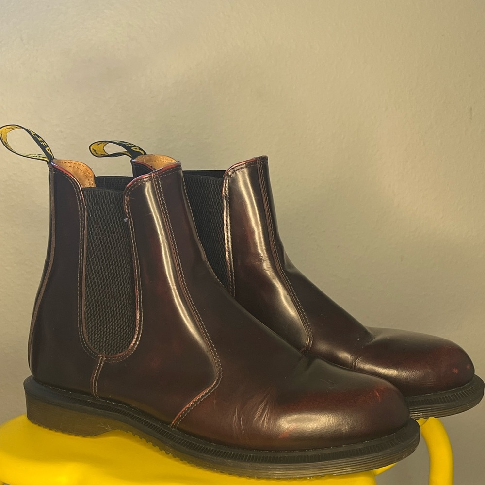 Dr. Martens Brown Leather Boots Classic Style